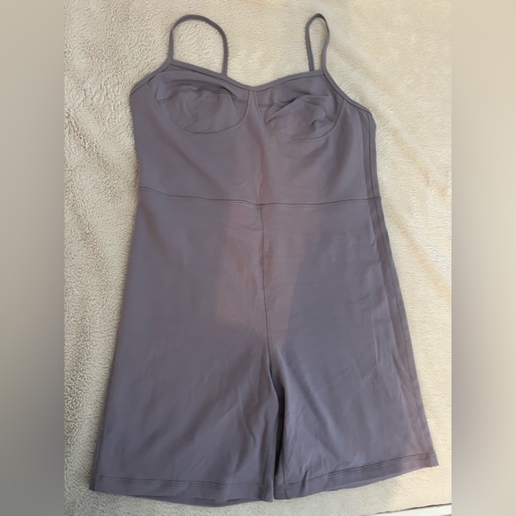 Aritzia Wilfred Free WHEREVER ROMPER in the colour “purple slate”. Size XL. - Picture 2 of 3